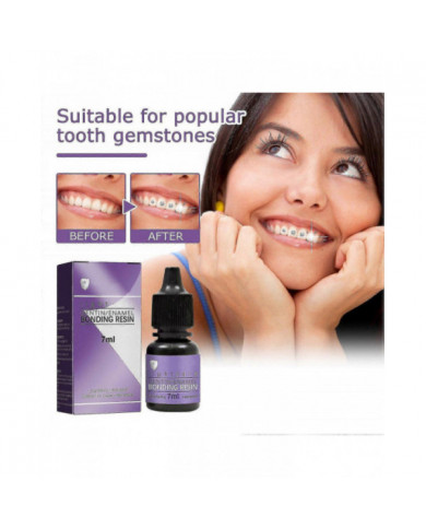 7ML DIY Tooth Glue Strong Stickiness Quick-drying Waterproof Multi-function Widely Used Decorative N