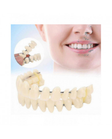 Prothèses dentaires supérieures inférieures - Snap On Fausses dents pour un sourire parfait