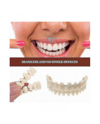 Prothèses dentaires supérieures inférieures - Snap On Fausses dents pour un sourire parfait