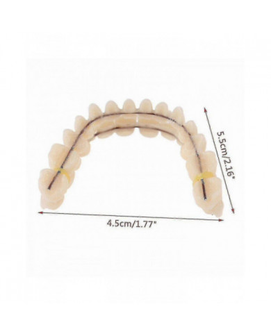 Prothèses dentaires supérieures inférieures - Snap On Fausses dents pour un sourire parfait