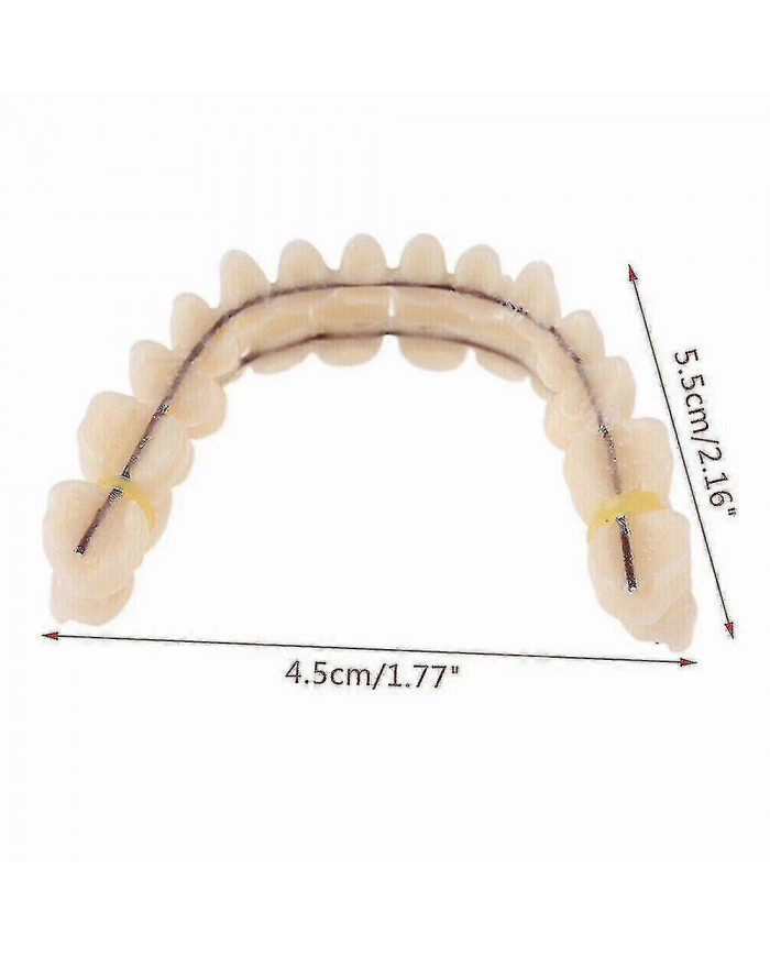 Prothèses dentaires supérieures inférieures - Snap On Fausses dents pour un sourire parfait