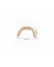 Prothèses dentaires supérieures inférieures - Snap On Fausses dents pour un sourire parfait