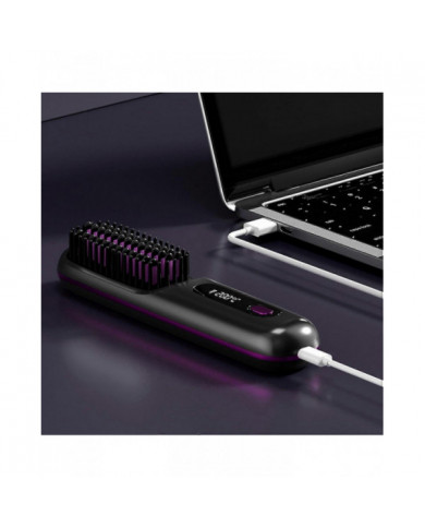 Brosse à lisser | Peigne à lisser Dual Voltage | Brosse de lissage portable | Fer à lisser à charge USB, peigne [...]