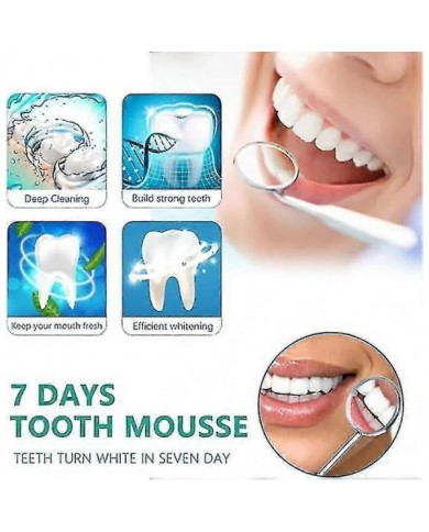 1-3Pcs Lenaro Probiotiques Brillant Blanchiment Dents Mousse, Lenaro Oral Repair Mousse