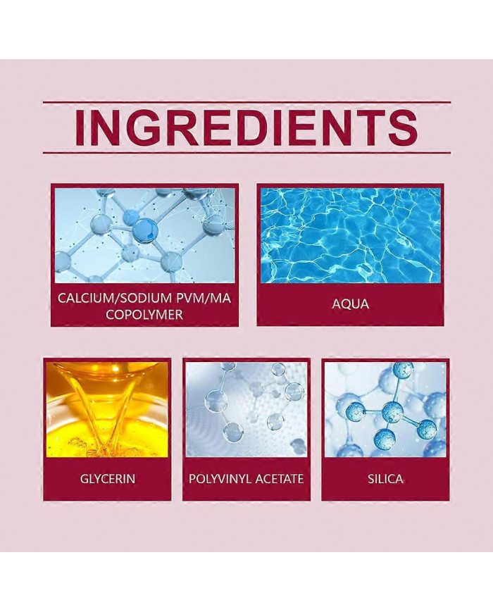 Adhésif pour prothèses dentaires longue durée Crème adhésive imperméable pour prothèses dentaires pour le [...]