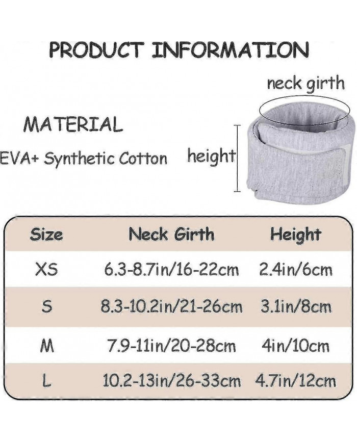 Supports d’attelle de cou de chien, attelle de cou de chat, collier élisabéthain pour animal de compagnie après la [...]