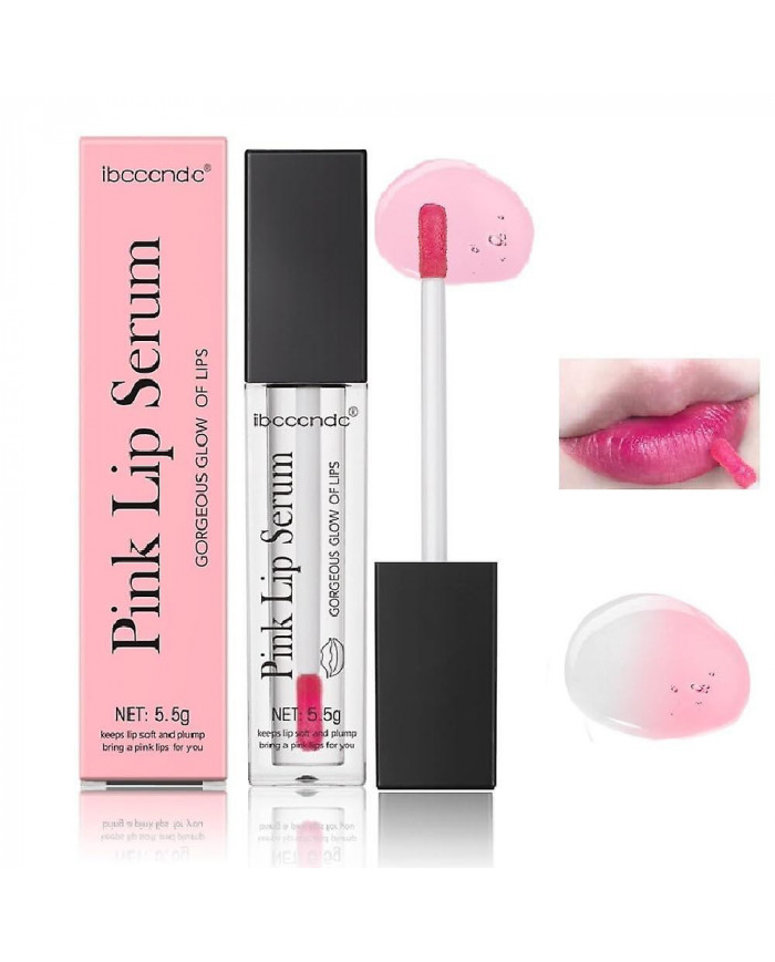 Sérum pour les lèvres roses, huile sérum pour les lèvres hydratante, longue durée et revitalisante avec teinte [...]