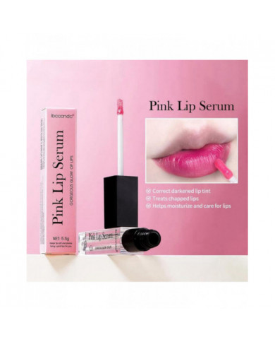 Sérum pour les lèvres roses, huile sérum pour les lèvres hydratante, longue durée et revitalisante avec teinte [...]