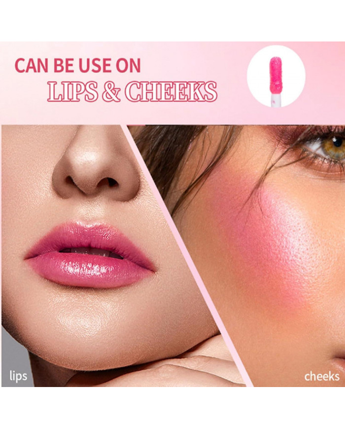 Sérum pour les lèvres roses, huile sérum pour les lèvres hydratante, longue durée et revitalisante avec teinte [...]