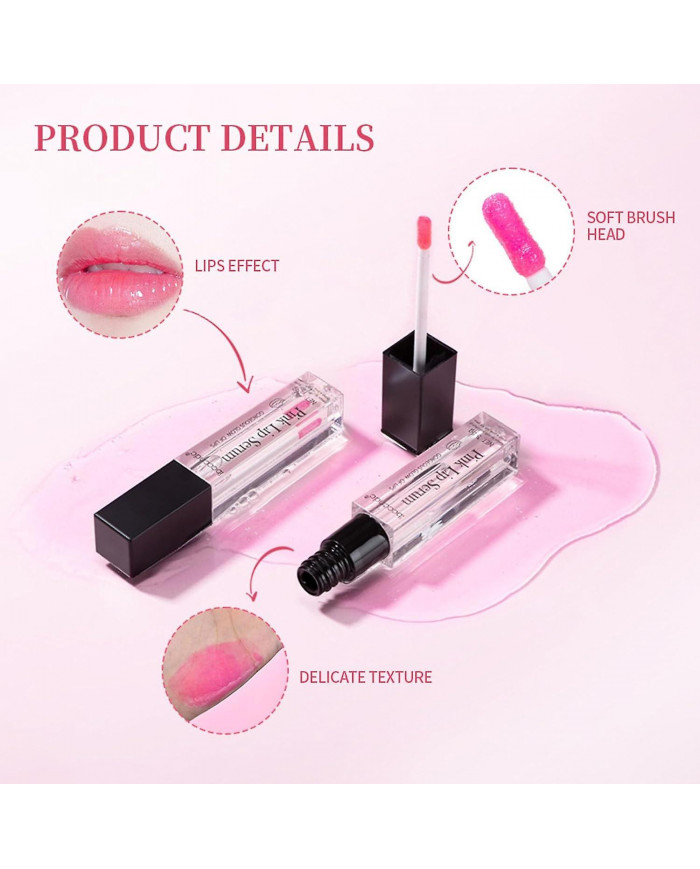 Sérum pour les lèvres roses, huile sérum pour les lèvres hydratante, longue durée et revitalisante avec teinte [...]