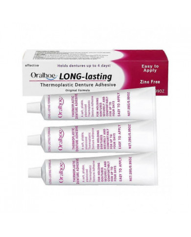 Adhésif pour prothèses dentaires, adhésif pour prothèses dentaires thermoplastique, prise en main confortable et [...]