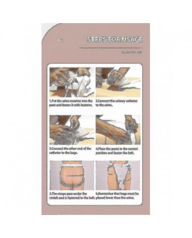 Collecteur d’urine en silicone, 3 types avec 2 sacs de cathéter d’urine pour homme âgé