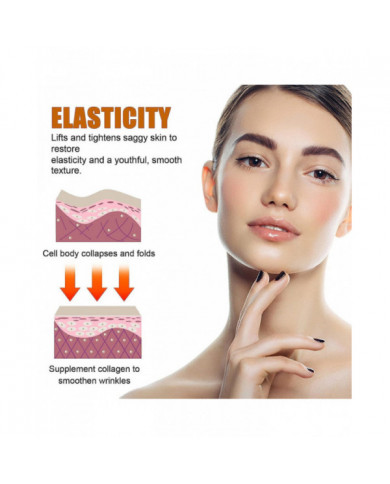 2 PCS Advanced Collagen Boost sérum anti-âge, sérum anti-rides profond, raffermit la peau et réduit les rides, [...]