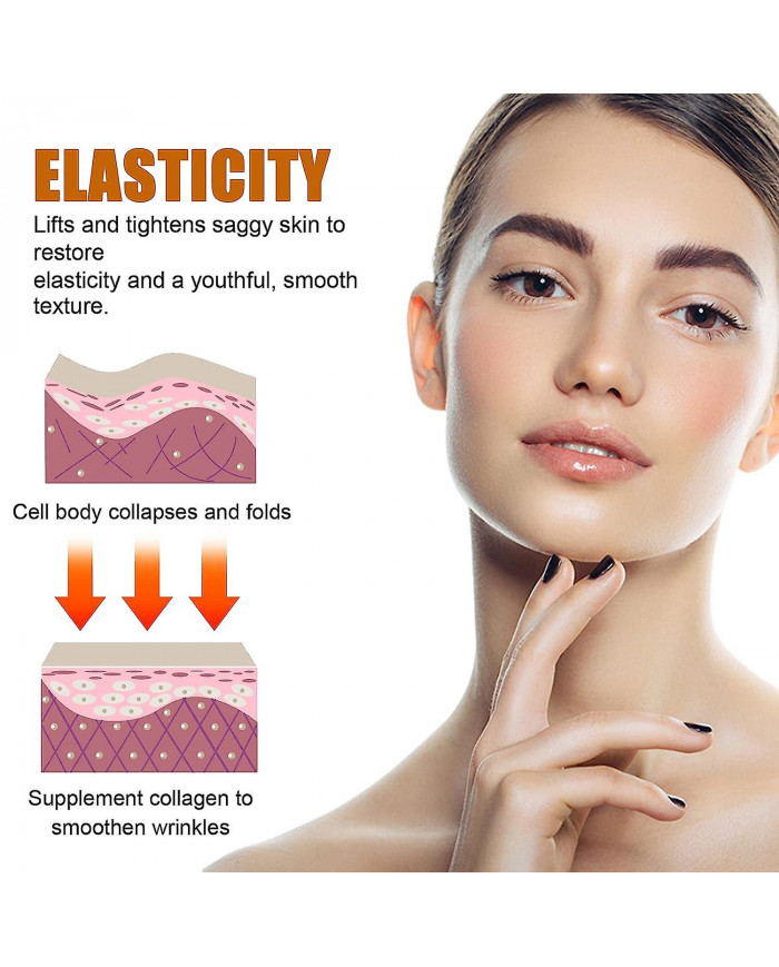 2 PCS Advanced Collagen Boost sérum anti-âge, sérum anti-rides profond, raffermit la peau et réduit les rides, [...]