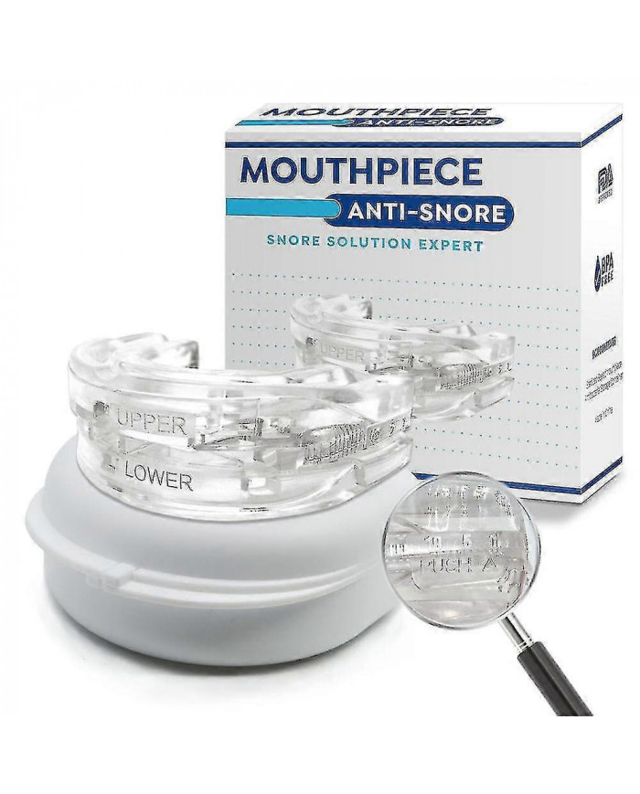 Protège-dents anti-ronflement, embout buccal anti-ronflement réglable, protège-dents nocturnes Bruxisme Sleeping Guard