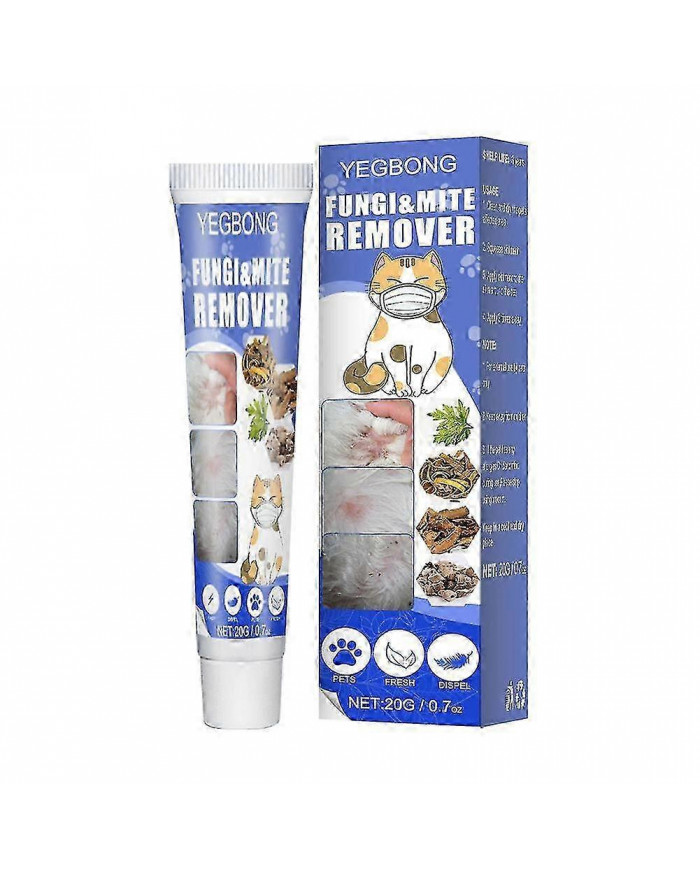 Crème pour la peau des animaux de compagnie Traitement de la teigne Acariens Anti-démangeaisons Traite les [...]