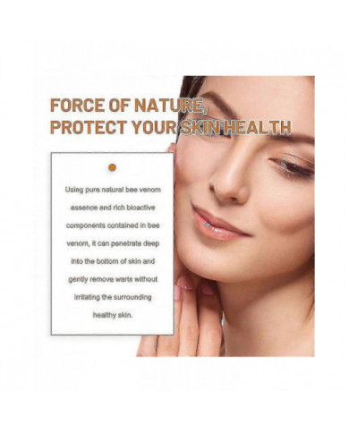 Venin d’abeille pour les verrues et les papillomes
