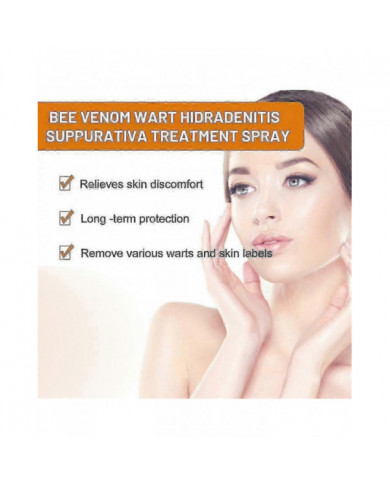 Venin d’abeille pour les verrues et les papillomes