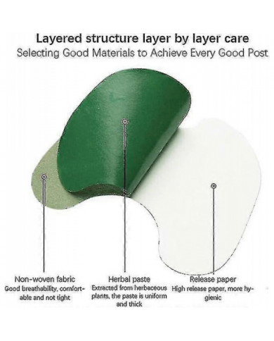 60pcs Patch De Soulagement De La Douleur Du Genou, Patch Chauffant, Patch De Moxibustion Auto-Chauffant, Patch De [...]