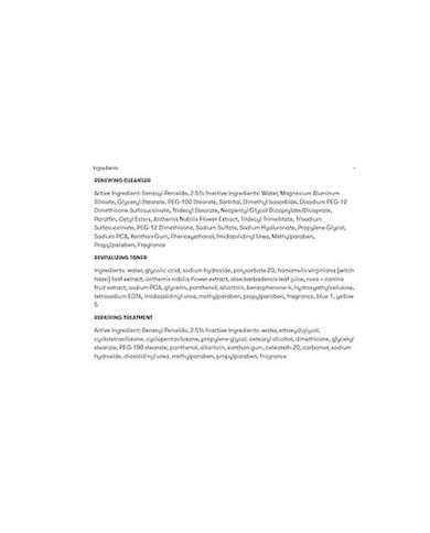 Proactiv 3 Step Original Acne Treatment Kit de soins de la peau de 30 jours