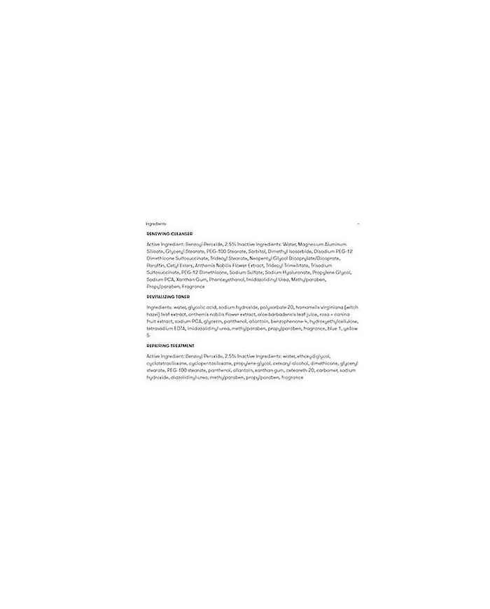 Proactiv 3 Step Original Acne Treatment Kit de soins de la peau de 30 jours