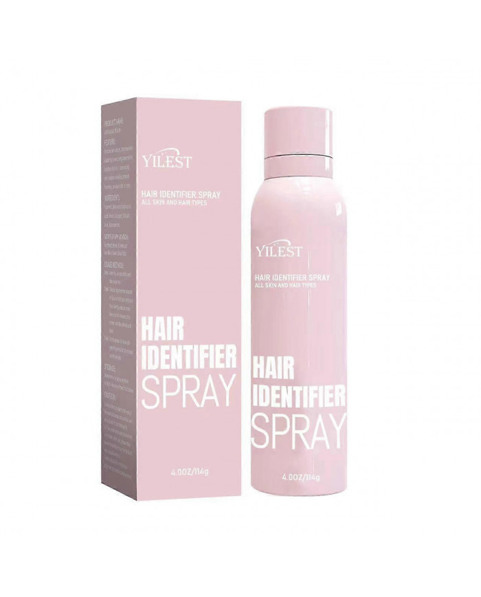 Spray d’identification des cheveux pour le rasage du visage, Spray d’identification des cheveux pour le dermaplaning