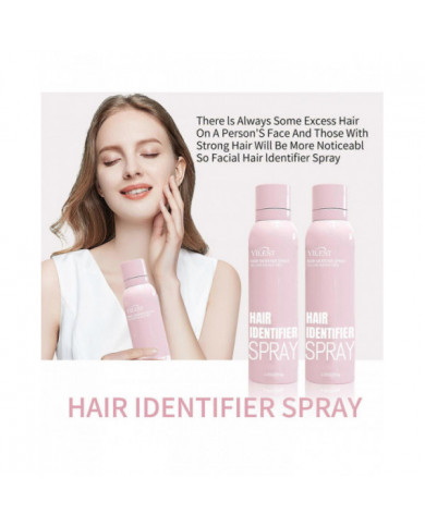 Spray d’identification des cheveux pour le rasage du visage, Spray d’identification des cheveux pour le dermaplaning