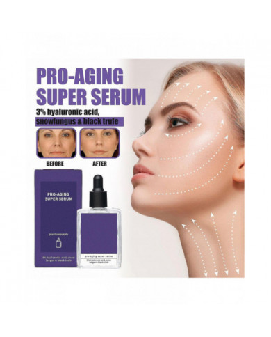 Super Sérum Pro Aging, Super Sérum Anti-Âge Plantsaepurple Pro, Sérum Visage Pro Anti-Âge 3% Acide Hyaluronique, [...]
