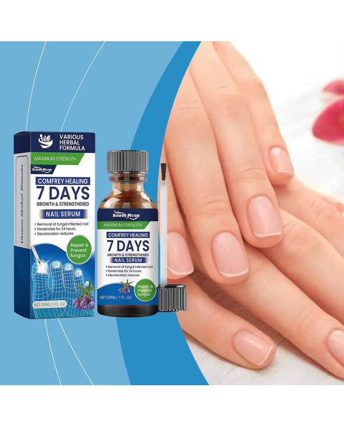Traitement antifongique des ongles de 7 jours, 30 ml de sérum de croissance et de renforcement des ongles de [...]