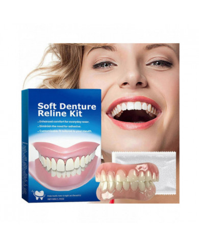 1-3x kit de regarnissage en silicone pour prothèses dentaires Greatfit,Kit de regarnissage pour prothèses [...]