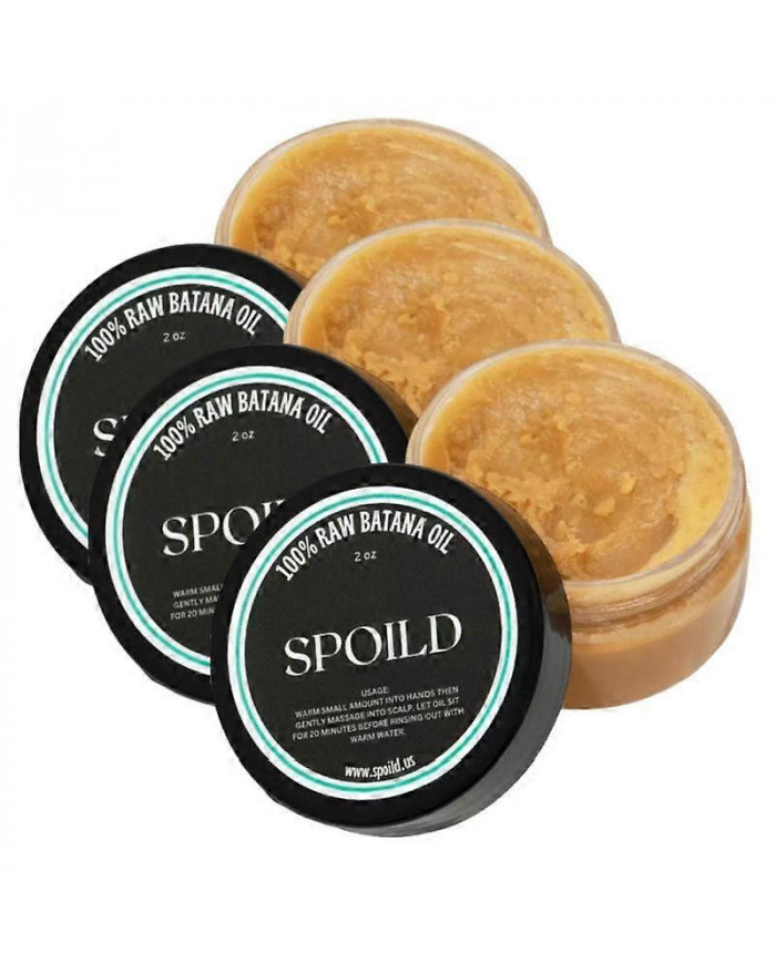 3x Huile de Batana brute pour la croissance des cheveux Huile de Batana 100% pure et naturelle pour traiter la [...]