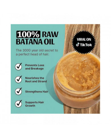 3x Huile de Batana brute pour la croissance des cheveux Huile de Batana 100% pure et naturelle pour traiter la [...]