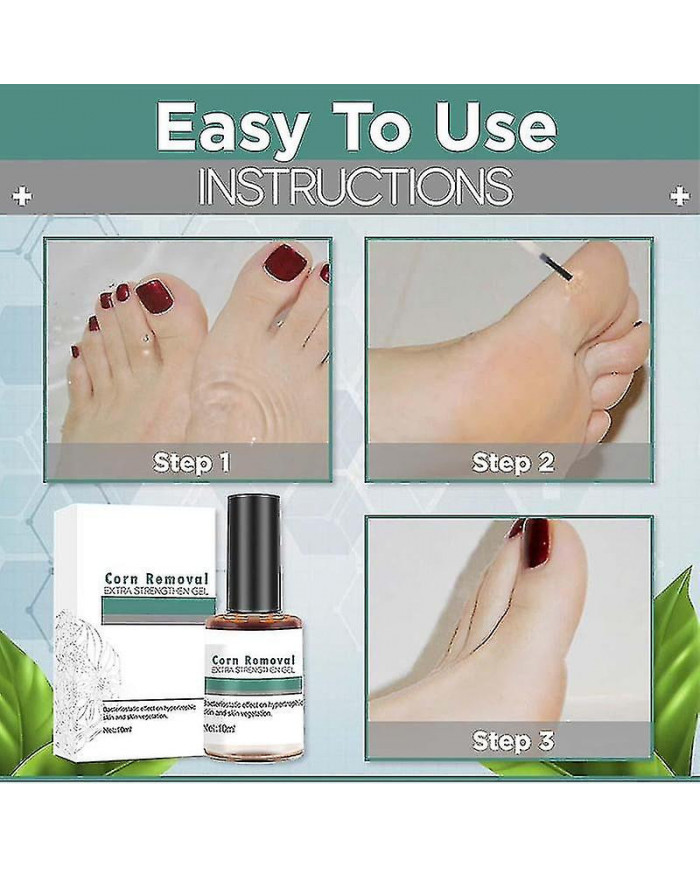 Puissant Pied Corn Remover Utile Foot Callus Remover Extra Strengthen Gel Verrues Nouveau