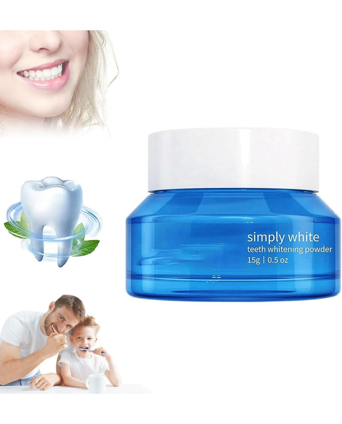 Poudre de blanchiment des dents, blanchiment instantané et élimination des taches, poudre de blanchiment des dents [...]