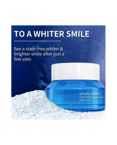 Poudre de blanchiment des dents, blanchiment instantané et élimination des taches, poudre de blanchiment des dents [...]