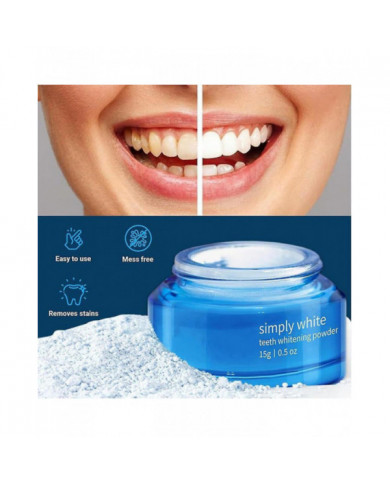 Poudre de blanchiment des dents, blanchiment instantané et élimination des taches, poudre de blanchiment des dents [...]