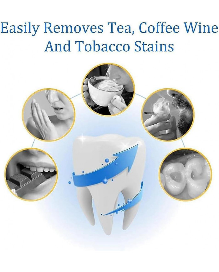 Poudre de blanchiment des dents, blanchiment instantané et élimination des taches, poudre de blanchiment des dents [...]