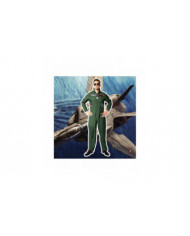 Nouveau Halloween Top Gun Pilot Uniform Bar Party Games Group Performance Stage Suit