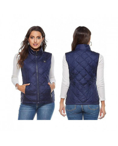 Gilet chauffant pour femme avec 9 zones de chauffe, gilet de chargement USB