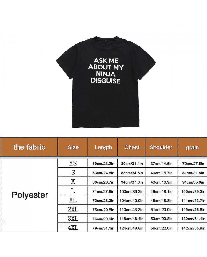 Les hommes me posent des questions sur mon déguisement de ninja Flip T Shirt Drôle de costume Humour graphique [...]