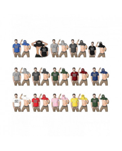 Les hommes me posent des questions sur mon déguisement de ninja Flip T Shirt Drôle de costume Humour graphique [...]