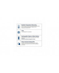 Montre de rappel d’alarme vibrante - avec jusqu’à 10 alarmes personnelles ou rappels de pilules par jour