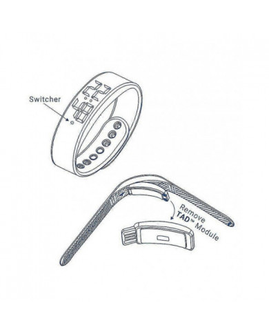 Montre de rappel d’alarme vibrante - avec jusqu’à 10 alarmes personnelles ou rappels de pilules par jour