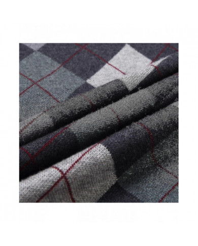 Yynuda Mens Cashmere Pullover Wool Blend Sans manches Knit V-neck Sweater