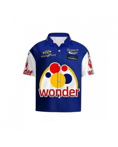 Film Ricky Bobby Cosplay Uniforme Racing Wear Top Pantalon Homme Halloween Carnaval Tenues de haute qualité et sûr