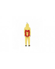 Costume de poulet pour homme, combinaison d'Halloween volaille jaune