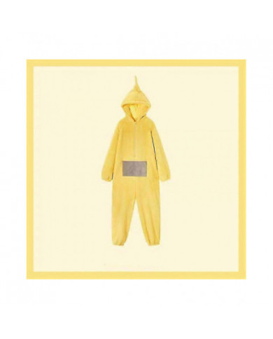 Unisexe Teletubbies Costumes Disi Onesies Lala Cosplay Pyjama Adulte Pyjamas Animal Sleepwear Combinaison
