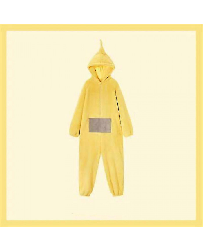 Unisexe Teletubbies Costumes Disi Onesies Lala Cosplay Pyjama Adulte Pyjamas Animal Sleepwear Combinaison