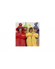 Unisexe Teletubbies Costumes Disi Onesies Lala Cosplay Pyjama Adulte Pyjamas Animal Sleepwear Combinaison
