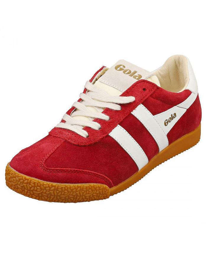 Gola Elan Baskets Mode Femme en Rouge Blanc